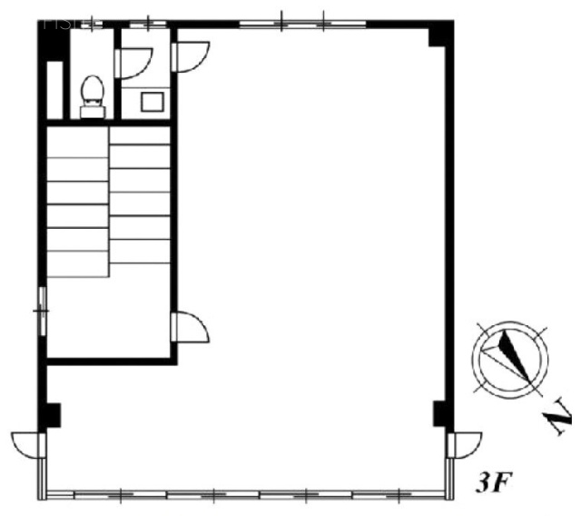 巣鴨茂木ビル3F 間取り図