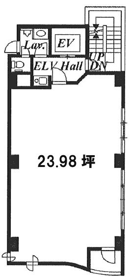 平河町SDビル4F 間取り図