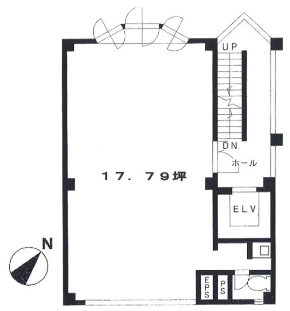 南青山篠崎ビル2F 間取り図