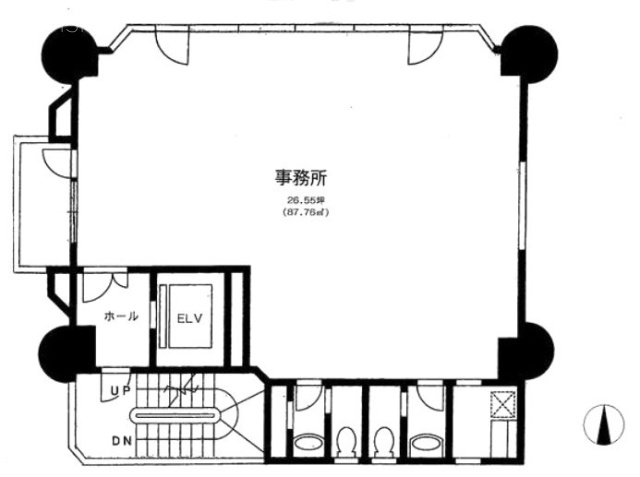 クレイン末広7F 間取り図