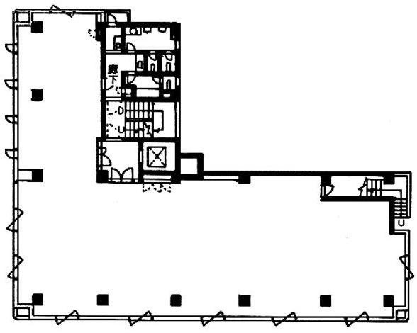 K.I.Hビル2F 間取り図