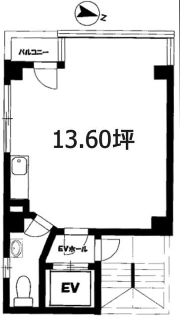 えびす第2ビル2F 間取り図