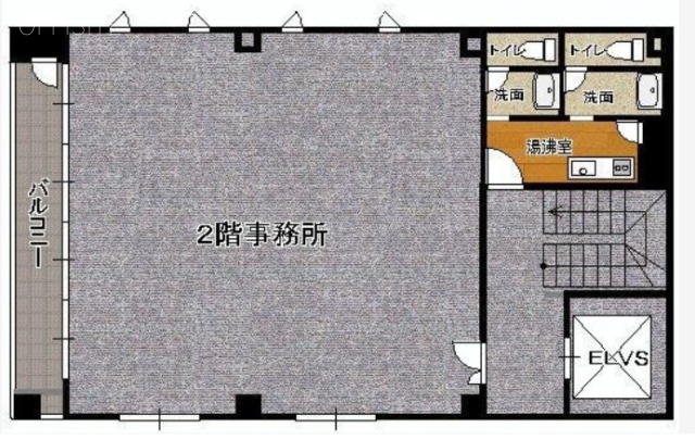 万葉ビル2F 間取り図