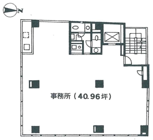 安達第3ビル7F 間取り図