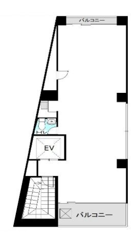 第1バーディートライビル5F 間取り図