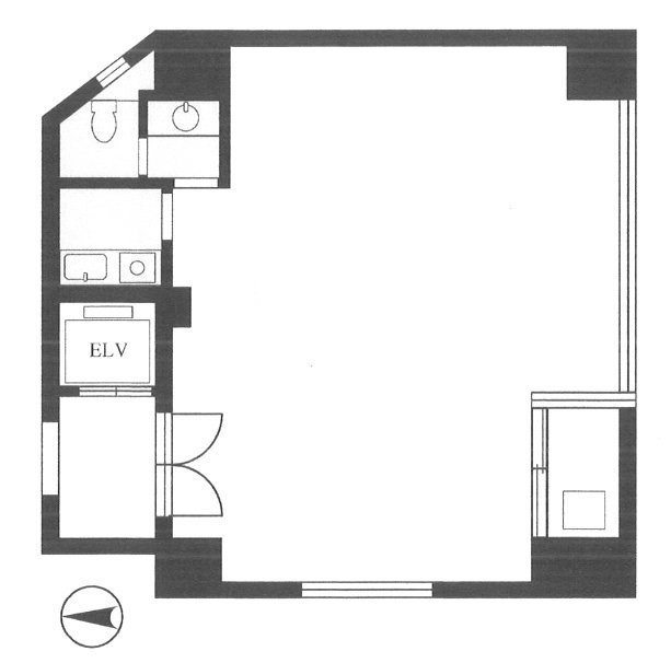 笹塚明和ビル7F 間取り図