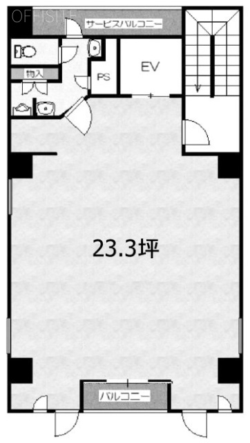 小山ビル401 間取り図