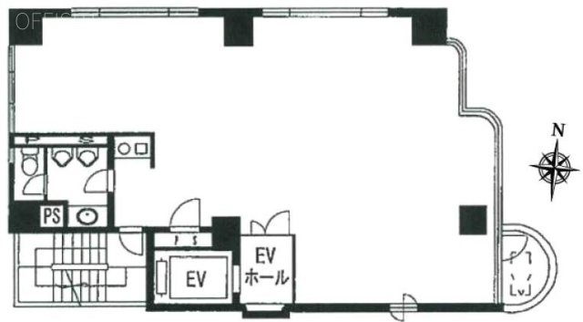 ACN日本橋小網町ビル7F 間取り図