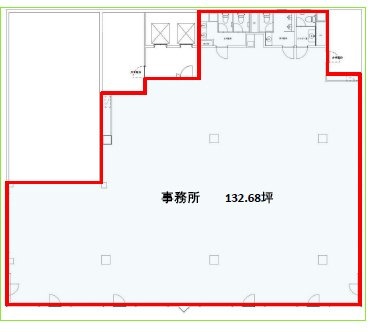 インテリックス新横浜ビル4F 間取り図