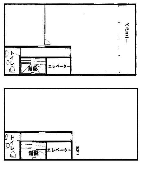 松岡ビル4F 間取り図