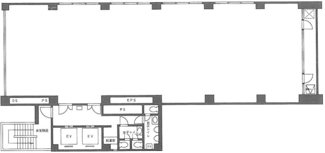 杉商ビル6F 間取り図