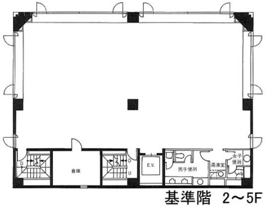 新川一丁目ビルB1F 間取り図