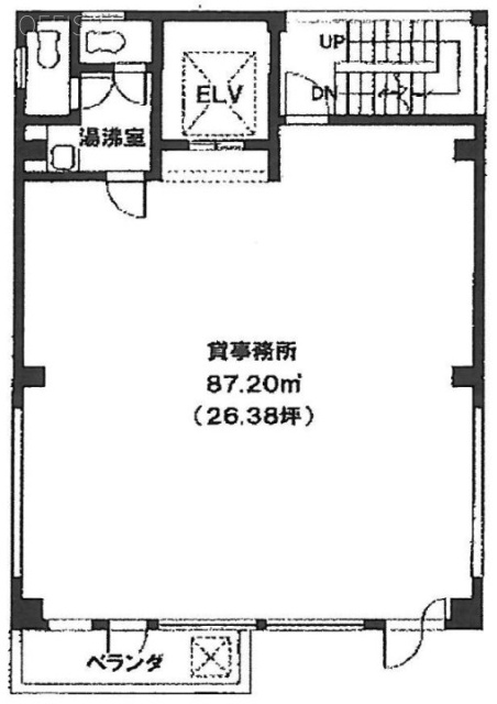 KYビル3F 間取り図