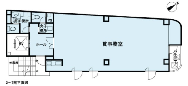 第1DMJビル6F 間取り図