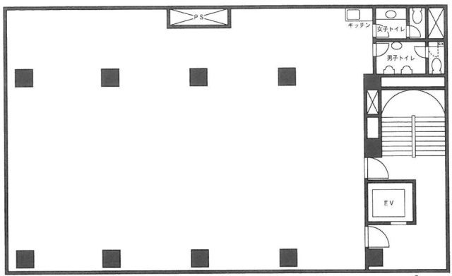 宝ビルA 間取り図