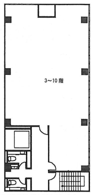 NEWS池袋グリーン大通りビル一棟 間取り図