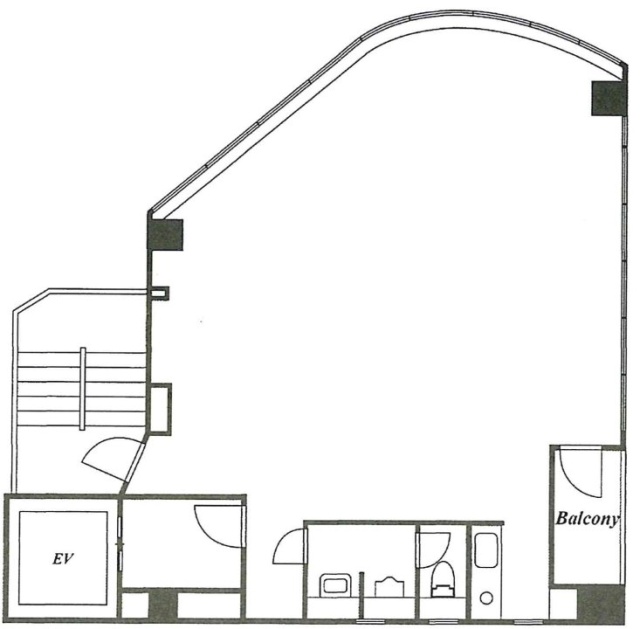 石川ビル1F 間取り図