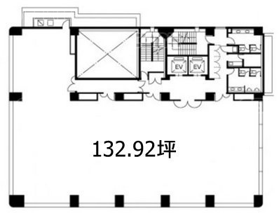 三谷ビル8F 間取り図