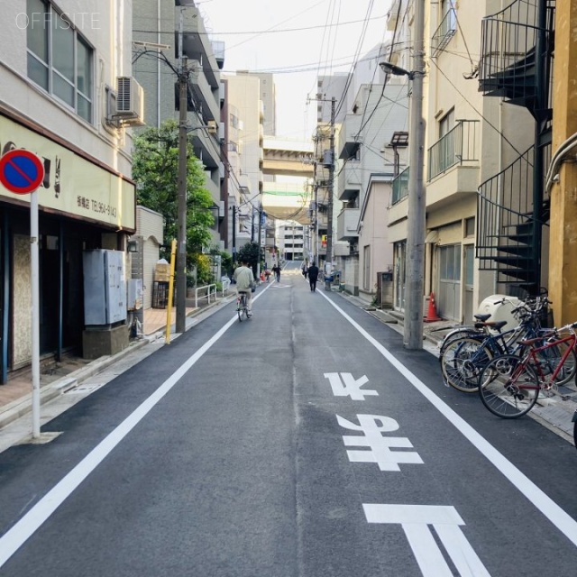 ファイン板Ⅱ 前面道路