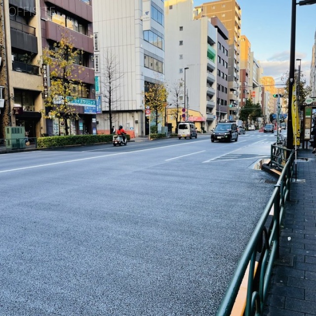 浜松ビル　ビル前面道路