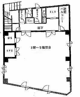 テラアシオス表参道ビル7F 間取り図