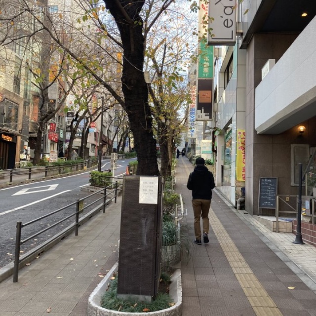 橋本ビル ビル前面道路