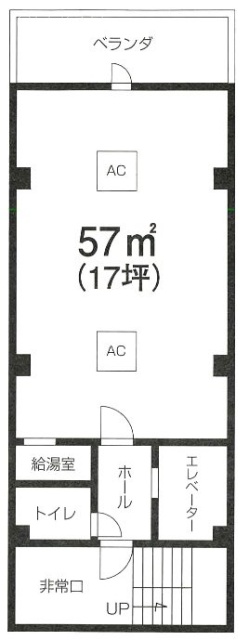 日原ビル7F 間取り図