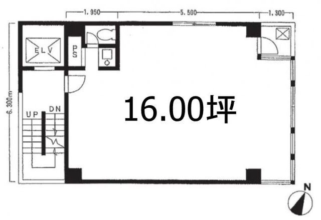 櫻井ビル3F 間取り図