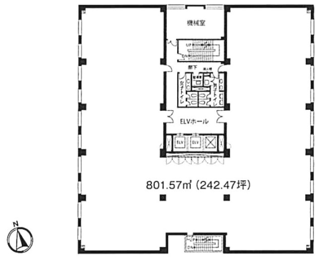 三番町UFビル5F 間取り図