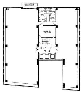 朝日生命宮益坂ビル7F 間取り図