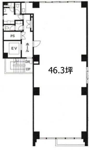 YMビル2F 間取り図