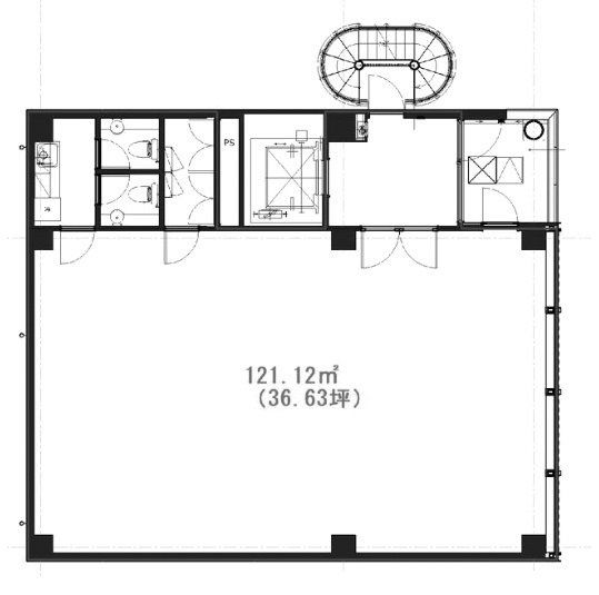 西崎ビル4F～7F 間取り図