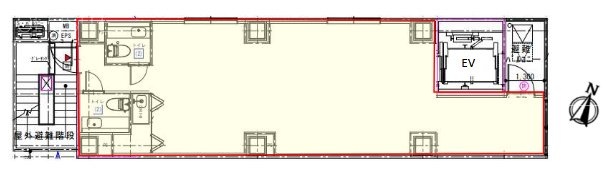 EX恵比寿西ビル2F 間取り図