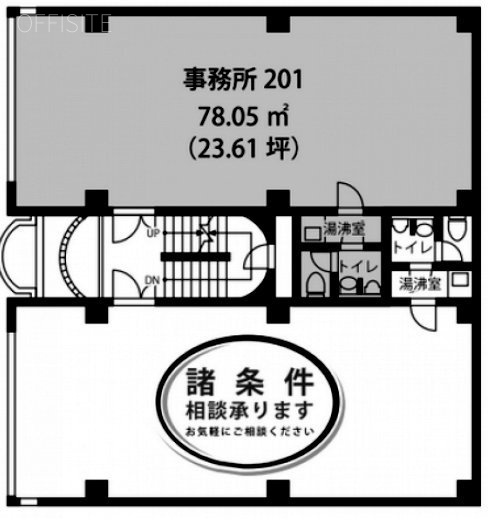 ルカルティエ桜丘1F 間取り図