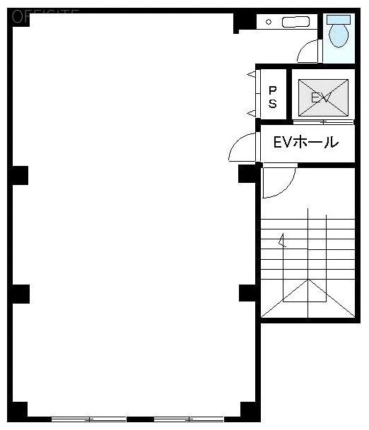 TKビル1F 間取り図