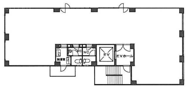 ヒキタカ飯田橋ビル4F 間取り図