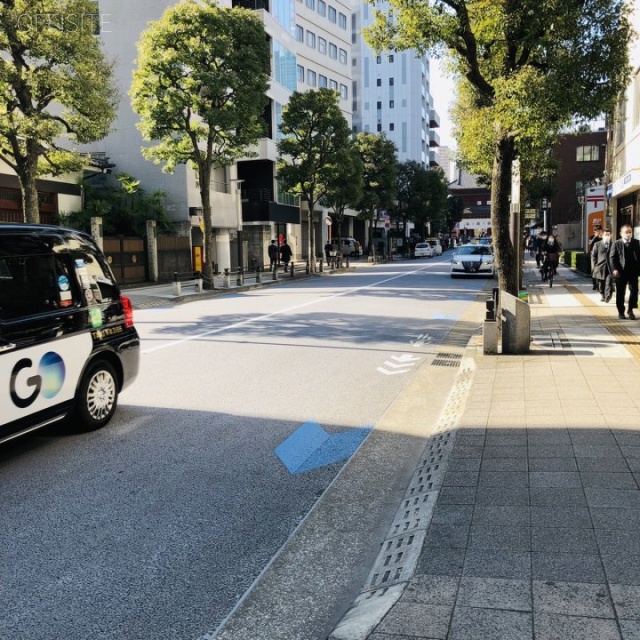 池田ビル ビル前面道路