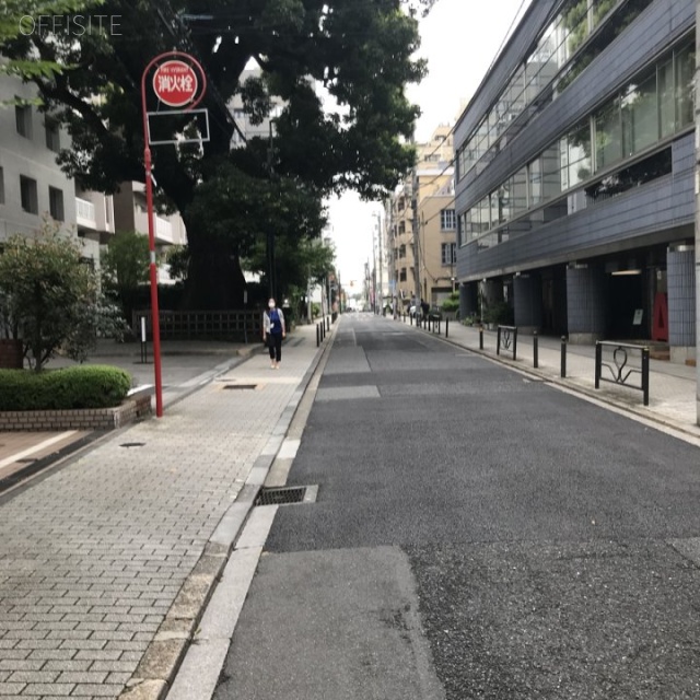 本郷MKビル ビル前面道路