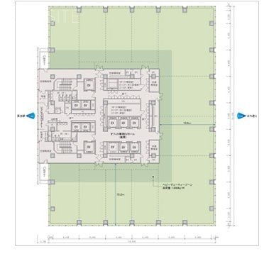 サピアタワービル1F 間取り図