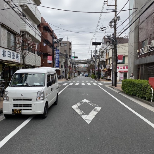 シミズS・Tビル ビル前面道路