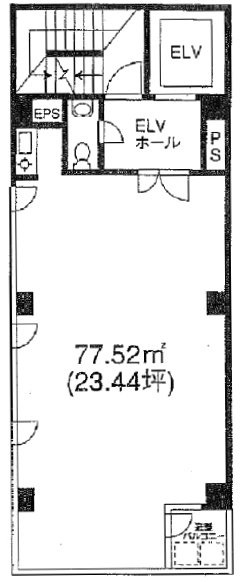 神田KMビル4F 間取り図