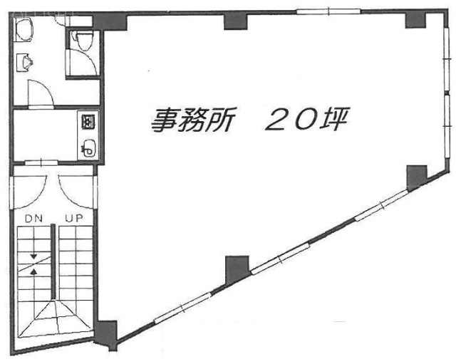 竹田ビル3F 間取り図