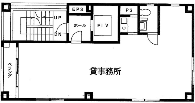 佐藤ビル2F 間取り図