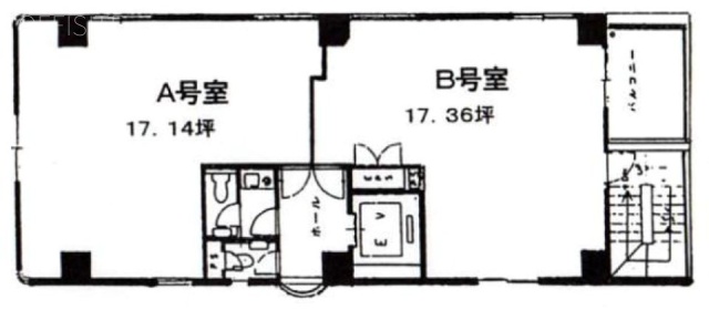 志知ビルB 間取り図