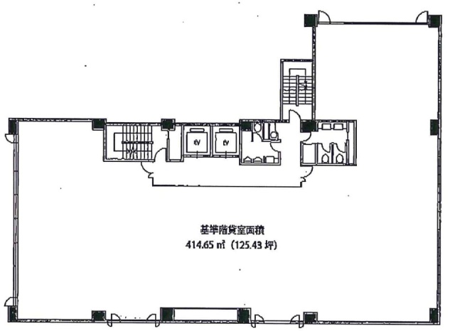 銀座イーストビル2F 間取り図