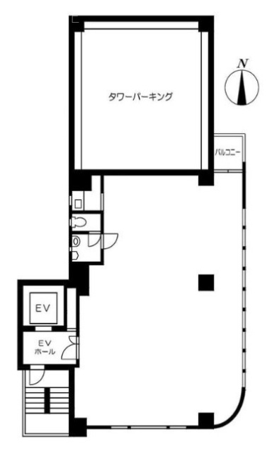 サンポービル4F 間取り図