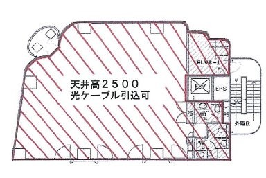 表参道千代田ビル2F 間取り図