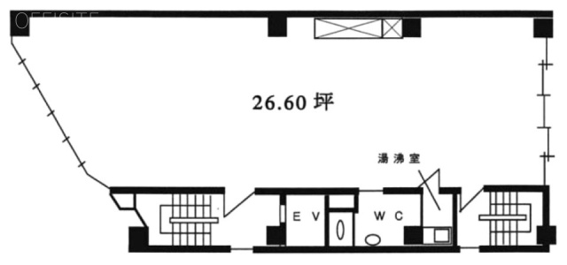 虎ノ門星野ビル3F 間取り図