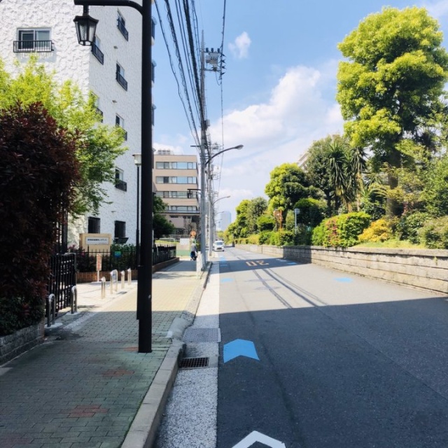 サン・クレシェンテ ビル前面道路