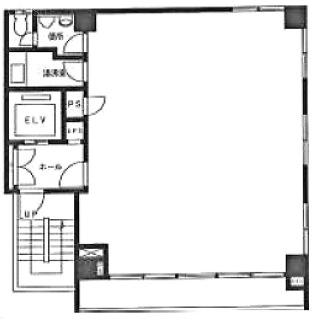 麹町保坂ビル6F 間取り図